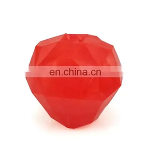 Tough Durable Treat Dog Toy With Unpredictable Bounce,apple Shape Dog Chew Toys, Bouncy Toy for Dog thumbnail-4