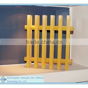 FRP Grating/ Pultruded Grating/ Fiberglass I Beam Conection Grille thumbnail-1