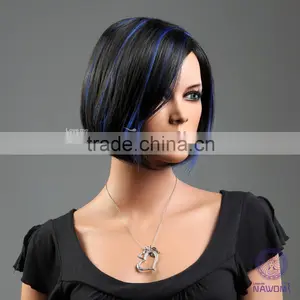 W3050 Unprocessed Wholesale 5a Grade Raw Natural Short Human Hair Wigs for Young Women thumbnail-4