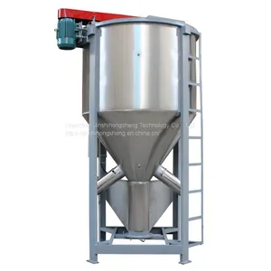 Vertical Screw Mixer, Plastic Particle Mixer, Recycled Plastic Particle Mixer thumbnail-1