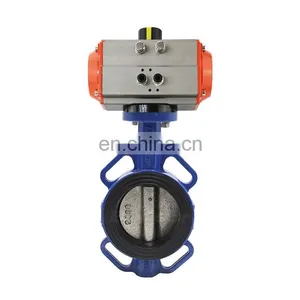 Bundor High Performance Valve Accessories Double Acting Pneumatic Actuator for Ball Valve Butterfly Valve thumbnail-4
