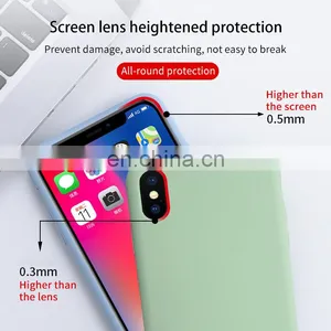 2020 Cell Phone Case Hot Amazon Eco-Friendly Factory Top Seller Transparent Wholesale Silicon For Xiaomi For Apple Iphone Case thumbnail-3
