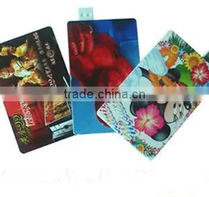 Oem Plastic Card USB Flash Drive thumbnail-1