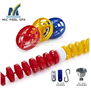 Customizable Anti-wave Swimming Pool Red, Yellow, Blue and White Lane Lines and Swimming Pool Float Line thumbnail-4