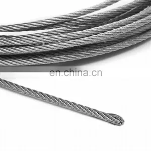 Anti-Corrosion Myanmar Wire Rope 8X19 6*36 Iwsc Stainless Steel Wire Rope thumbnail-2