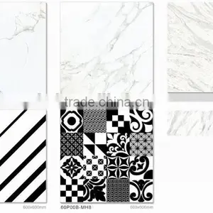 Black and White Ceramic Tiles, Spanish Ceramic Tiles Quality Choice thumbnail-1