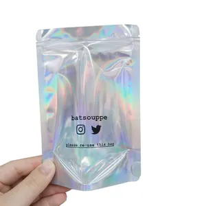 Hot Stamp Print Resealable Laminated Multiple Layer Plastic Aluminum Foil Packaging Bags thumbnail-3