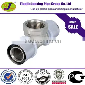 PEX AL PEX Pipe Fittings/ Press Fittings Female Threaded Tee thumbnail-1