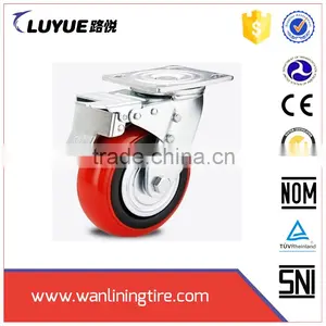Hot Sale ISO9001 Certificated Long Working Life Heavy Duty Castors & Trolley Wheels thumbnail-6
