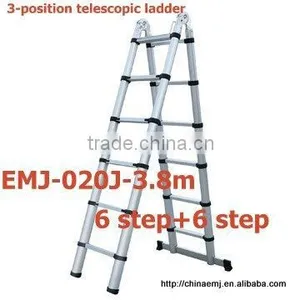 3 Position Telescopic Ladder With Joint(NEW) thumbnail-1