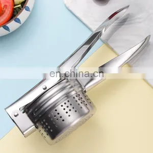 Fruit & Vegetable Tools Easy Use Stainless Steel Hand Press Potato Ricer Masher thumbnail-2