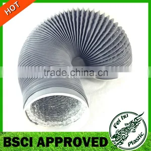 Heat Resistant PVC Sprial Aluminum Foil Duct Air Ventilation Pipe Flexible Duct Hose thumbnail-1