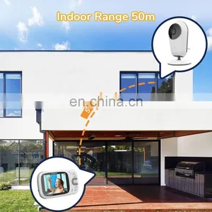 Electronic Babysitter 3.2inch HD 100pix Baby Monitor VB609 Night Vision Wireless Video Camera thumbnail-5