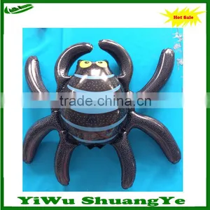 Funny Newest Design Pvc Inflatable Spider Toy for Helloween thumbnail-1