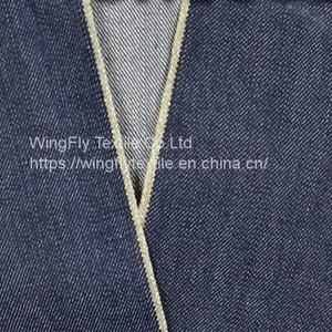 13.6oz 100% Cotton Straight Slub Gap Selvedge Denim Manufacturers With Good Price thumbnail-1