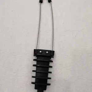 FTTH Figure 8 Fiber Optical Cable Low Voltage ABC ADSS Self Adjusted Aerial Anchor Tension Clamp thumbnail-2