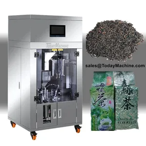 Automatic Vacuum Premade Pouch Fill Seal Packing Machine for Tea Leaf Coffee Beans Grain Rice thumbnail-3