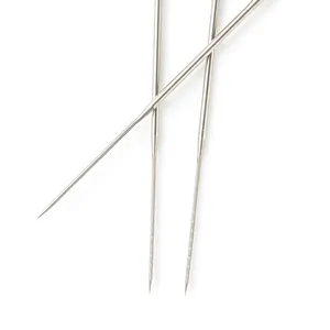 Customizable Stainless Steel Wool Embroidery Needle Textile Machine Teardrop Needle thumbnail-4