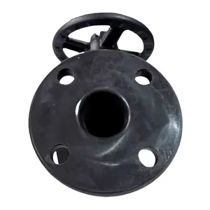 Diaphragm Valve PN10/PN16 Flange Ductile Iron Rubber Soft Seal Type Anti-Corrosion Manual Diaphragm Shutoff Valve thumbnail-6