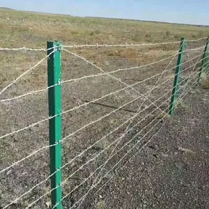 Steel Wire Barbed Mesh With Normal Twist Weaving for Industrial Use thumbnail-5