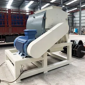 JW 220V High-Efficiency Wood Hammer Mill High Productivity Crusher Motor Engine Gear Bearing Key Components for Sawdust Wood Chip thumbnail-5
