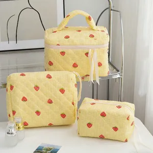 Wholesale Zip Cosmetic Bag Skincare Cosmetic Jewellery Pouch Zip Cosmetic Bag thumbnail-4