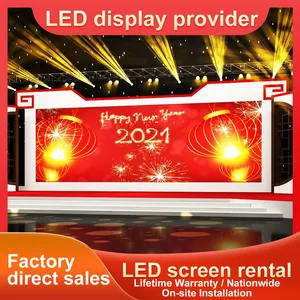 Likang Indoor Full-color LED Rental Screen Stage Wedding Mobile Performance P3.91-P4.81 LED Display Screen thumbnail-3