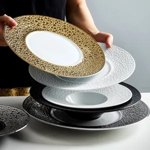 FINE CHINA PLATTERS (5)