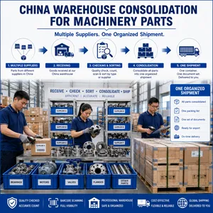 China Machinery Parts Shipping Agent for Industrial Equipment Importers thumbnail-2