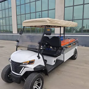Latest Model Electric Golf Cart With Special Medical Facilities and Additional Stretchers, From the Original Manufacturer for Export Trade thumbnail-4