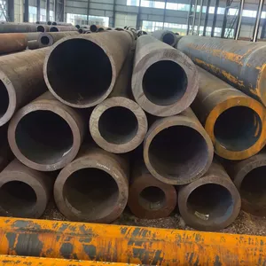 ASTM Q235A Q235B Q345b Carbon Steel Seamless Pipe Large Diameter Thick Wall Seamless Pipe for Machining thumbnail-5