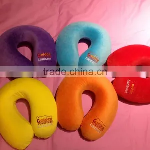 Travel Neck Pillow Memory Foam Golden Wholesale Product thumbnail-3