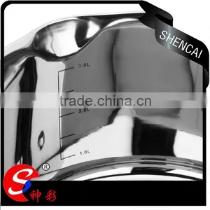 Newest Design Stainless Steel Milk Boiling Pot/ Glass Lid Sauce Pan/ Soup&stock Pot thumbnail-5