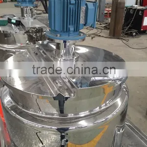 300L Stainless Steel Vacuum Emulsifying Mixer Cosmetic Mixer Mirror Polished thumbnail-3
