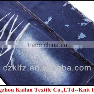 Cotton Polyester Knitting Denim Fabric thumbnail-1