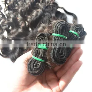 Qingdao Elegant Hair Malaysian Natural Wave Bundles, no Chemical Processed , Wholesale Price thumbnail-1