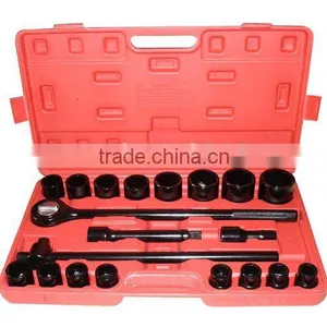 3/4" Drive 21pcs Box Socket Set thumbnail-1
