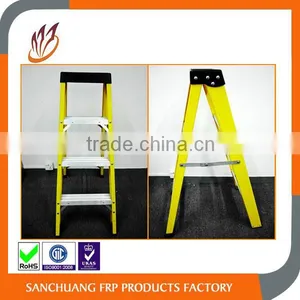 Yellow Fierglass Pultrusion Ladder Profiles Fiberglass C Channel U Channel thumbnail-5