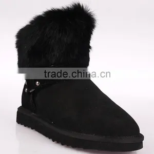 HFUGG Womens Snow Boots Shiny Snow Boots thumbnail-4