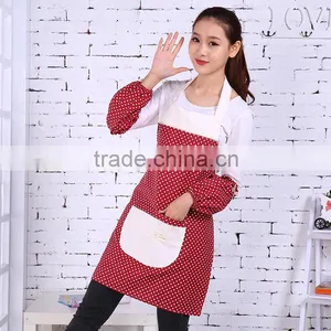 European Company Custom Logo Bib Apron With Pocket thumbnail-3