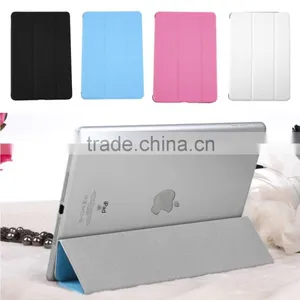 Ultra Slim Tri-Fold PU Leather Case With Crystal Hard Back Smart Stand Case Cover for IPad Mini 1 2 3 7.9" Tablet Flip Cover thumbnail-1