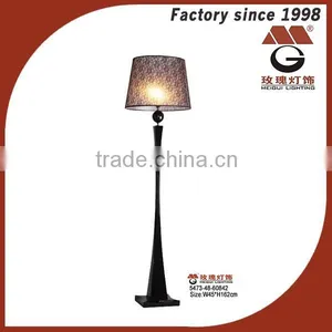 Project Floor Lights With Solid Wood in Black Color thumbnail-1