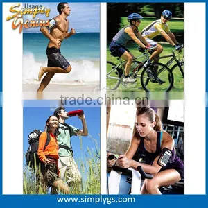 (Top) 5.5 Inch Mobile Phones Running Sports Armband, Neoprene Armband for Sale, Logo Printed Armband thumbnail-1