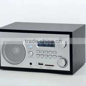 2016 Hot Sales High Quality Wooden Radio With Usb thumbnail-1