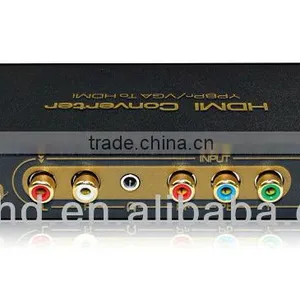 Component RGB YPbPr / VGA to HDMI 720P / 1080P PC to TV Upscaling Converter thumbnail-1