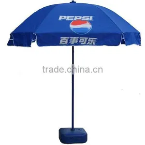 Logo Printed Advertising Waterfront Beach Umbrella Foldable for Chair thumbnail-1