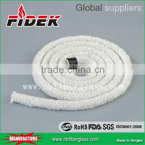 High Temperature Thermal Oven Door Insulation Seal Ceramic Fiber Rope thumbnail-1