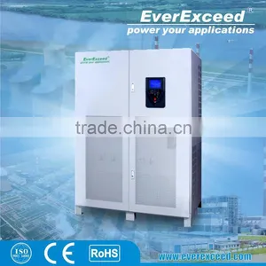 EverExceed 1-400KVA 3 Phase Low Frequency Online UPS, GBT Input Rectifier PowrNX For Telecommucation thumbnail-2