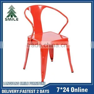 Wholesale Restaurant Stackable Metal Chair Retro Chairs For Sale Quality Choice thumbnail-2