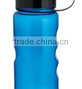 Promotional Wide Mouth Customized BPA Free Plastic Sports Water Bottle /Plastic Drinking Water Bottle Good for Hiking thumbnail-1